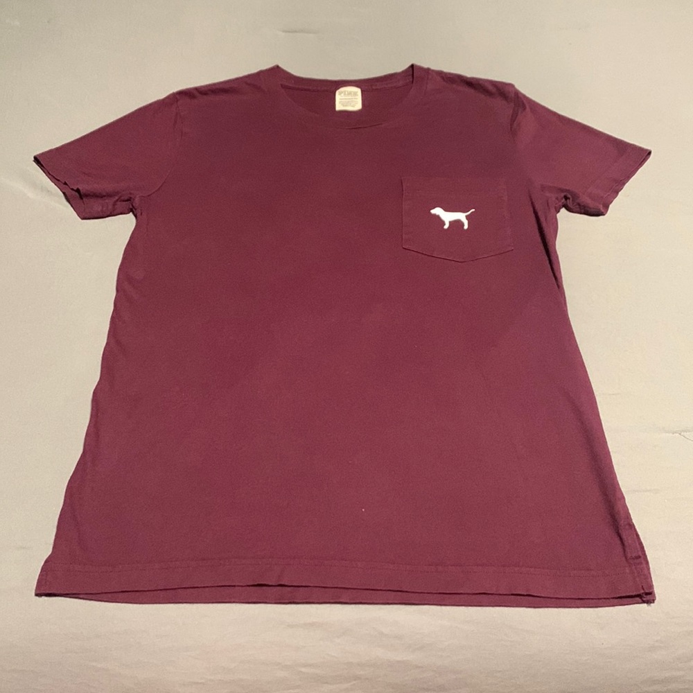 Victoria Secret Pink Oversized Tee, EauC, Size XS